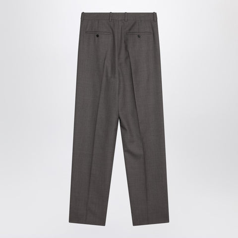 Saint Laurent Saint Laurent Brown wool trousers