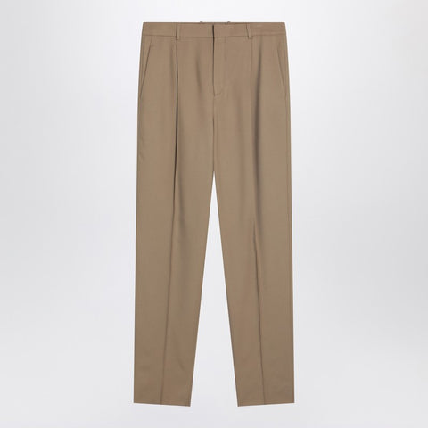 Saint Laurent Saint Laurent Beige wool trousers