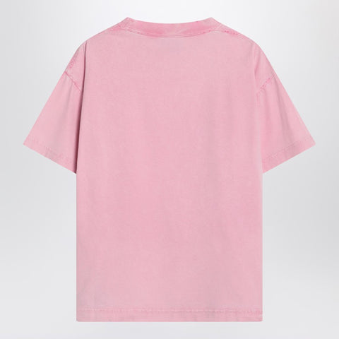 Balenciaga Balenciaga Laurel Classic pink boxy T-shirt
