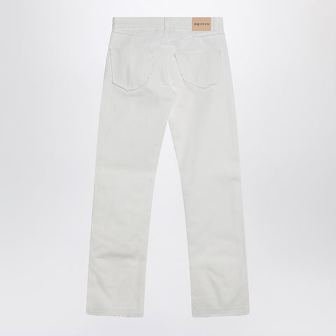 Alexander Mcqueen Alexander McQueen White denim trousers
