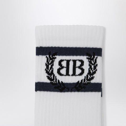 Balenciaga Balenciaga Laurel classic white/blue socks