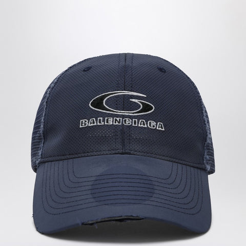 Balenciaga Balenciaga Loop Sports Icon blue mesh baseball cap