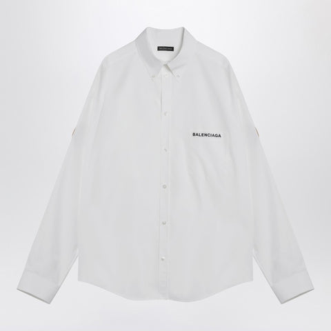 Balenciaga Balenciaga White Uniform Merch button-down shirt