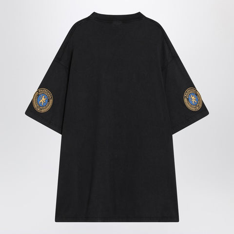 Balenciaga Balenciaga Faded black dry fleece Uniform Merch T-shirt