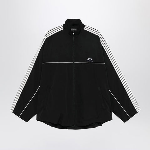 Balenciaga Balenciaga Black tracksuit jacket in technical fabric