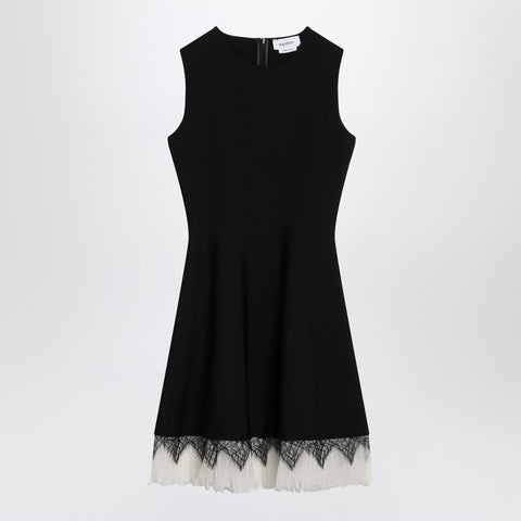 Alexander Mcqueen Alexander McQueen Dress with black/ivory spiderweb lace