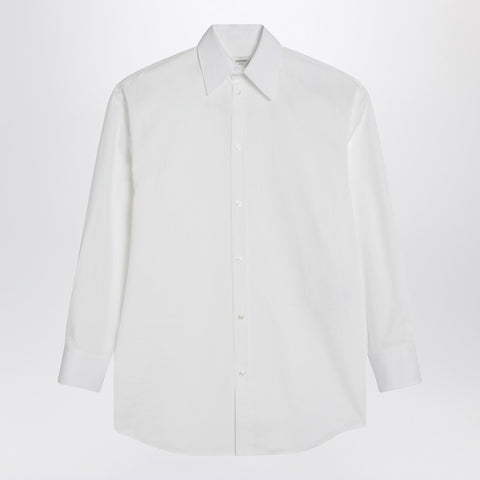 Saint Laurent Saint Laurent White pinstripe shirt in cotton