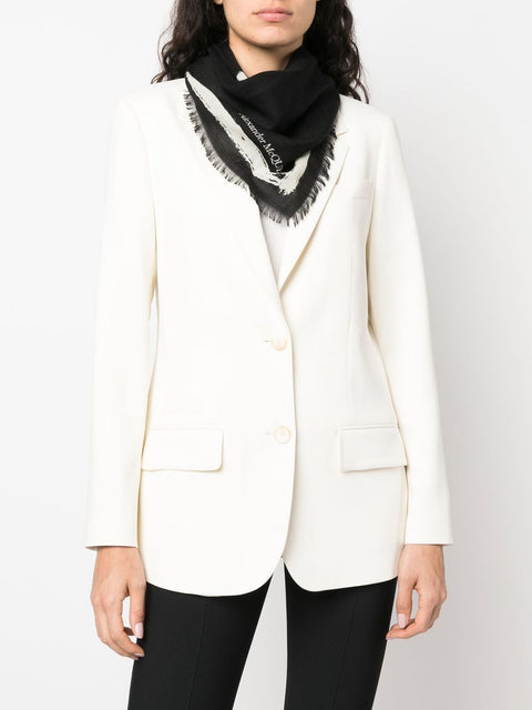 Alexander Mcqueen Alexander McQueen Scarfs Black