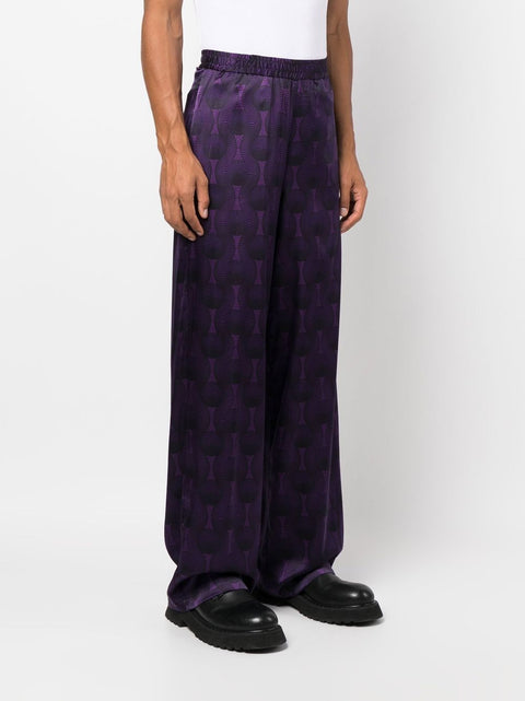 Ozwald Boateng OZWALD BOATENG Trousers Purple