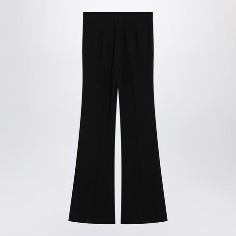 Balenciaga Balenciaga Black flared pants in viscose