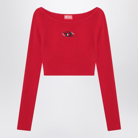 Diesel Diesel Red Top cropped M-Vera-Ls
