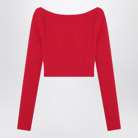 Diesel Diesel Red Top cropped M-Vera-Ls