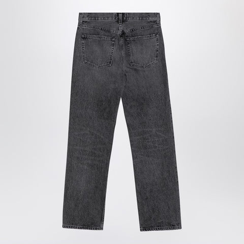 Agolde AGOLDE Valen grey washed jeans in regenerated denim