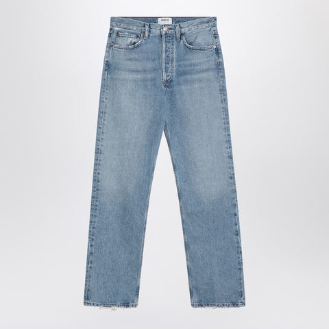 Agolde AGOLDE Light blue jeans in regenerated denim