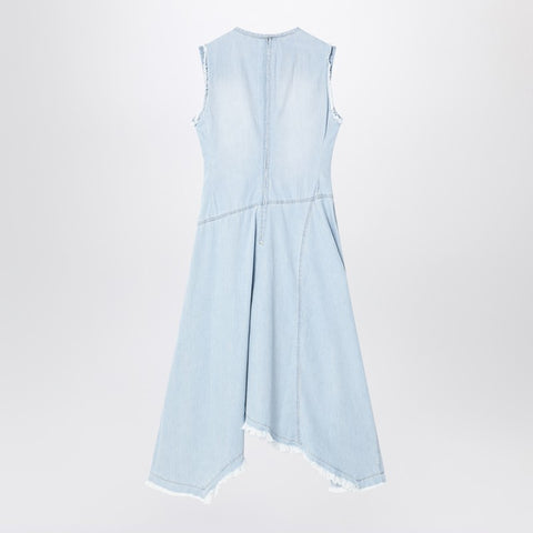 Acne Studios Acne Studios Light blue denim asymmetric dress
