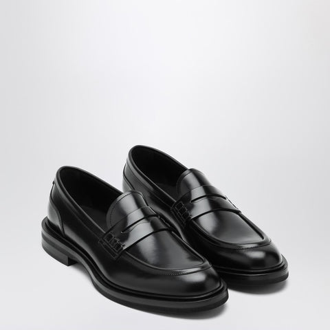 Dolce & Gabbana Dolce & Gabbana Dolce&Gabbana Black brushed leather loafer