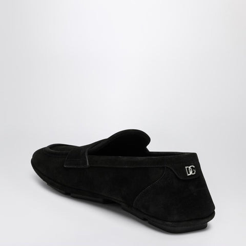 Dolce & Gabbana Dolce & Gabbana Dolce&Gabbana Black suede loafer