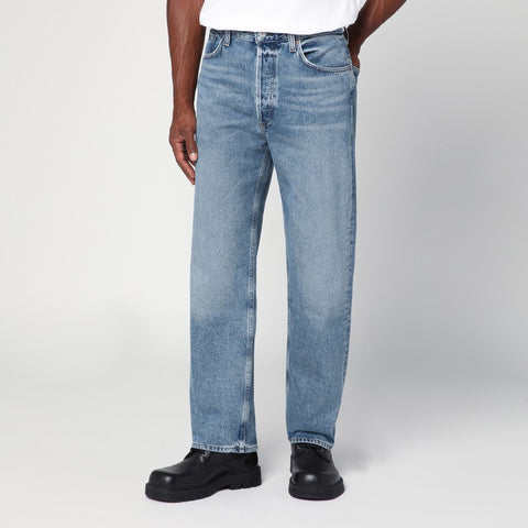 Agolde AGOLDE Light blue washed-effect jeans