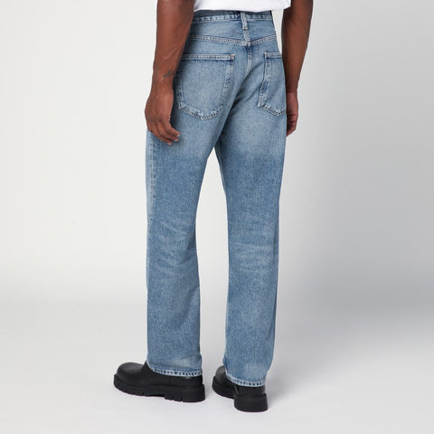 Agolde AGOLDE Light blue washed-effect jeans