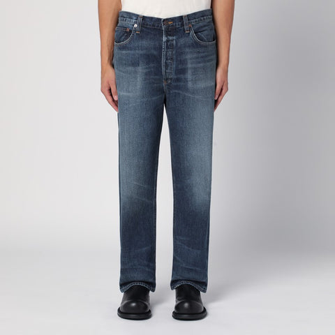Agolde AGOLDE Blue washed jeans in regenerated denim