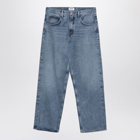Agolde AGOLDE Light blue baggy jeans in organic denim