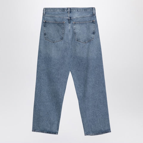 Agolde AGOLDE Light blue baggy jeans in organic denim