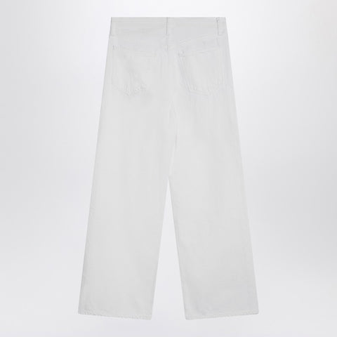 Agolde AGOLDE White Jeans Low Slung Baggy 30.5