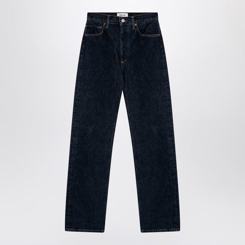 Agolde AGOLDE Dark blue jeans in organic denim
