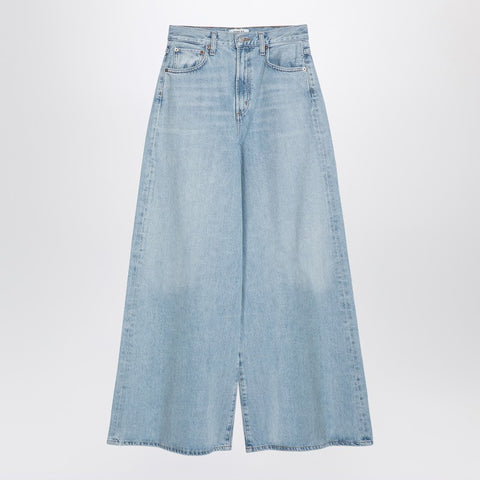 Agolde AGOLDE Light blue wide denim jeans