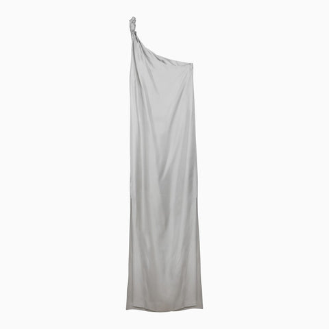 Loulou Studio Loulou Studio Adela silver grey silk long dress