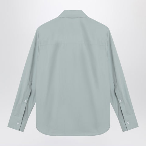 Loulou Studio Loulou Studio Gray fog shirt in cotton