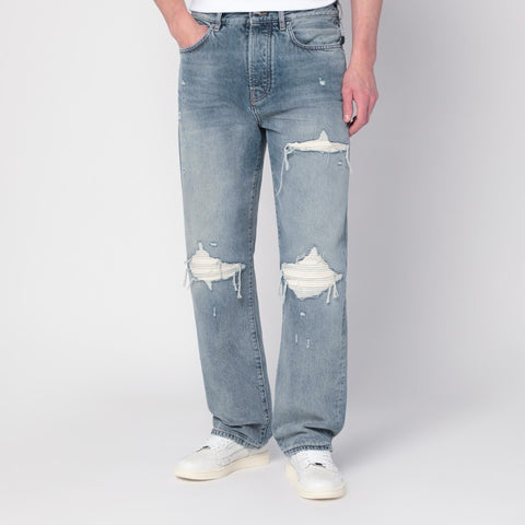 Amiri AMIRI Jeans with rips Antique Indigo