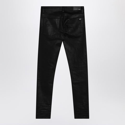 Amiri AMIRI Wax MX1 black skinny jeans