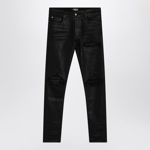 Amiri AMIRI Wax MX1 black skinny jeans