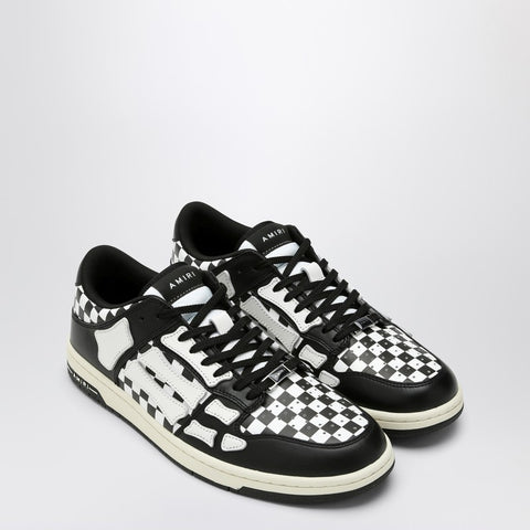 Amiri AMIRI Skel Top Low Black/White Plaid Sneaker