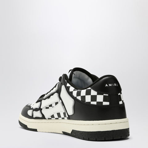 Amiri AMIRI Skel Top Low Black/White Plaid Sneaker