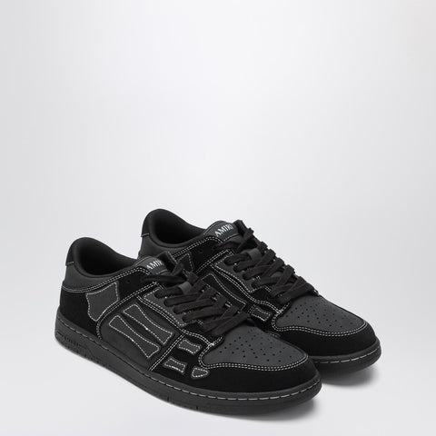 Amiri AMIRI Sneaker Skel Top Low black in leather and suede