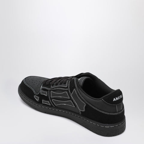 Amiri AMIRI Sneaker Skel Top Low black in leather and suede
