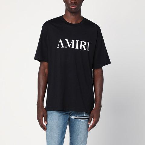 Amiri AMIRI Black cotton T-shirt with logo