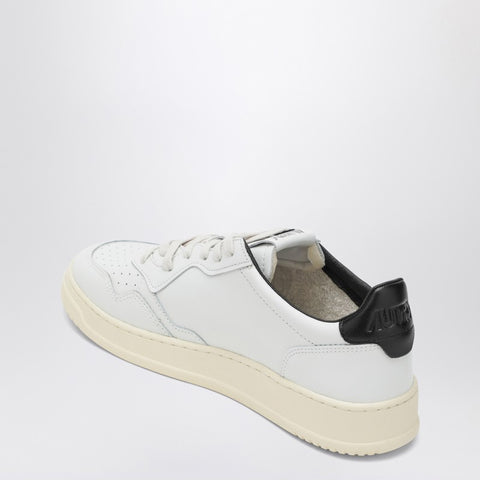Autry AUTRY Medalist trainer in white/black leather and suede