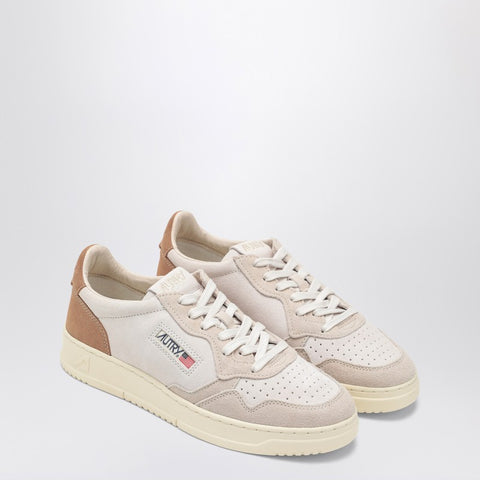 Autry AUTRY Medalist trainer in Sand/Cigar leather and suede