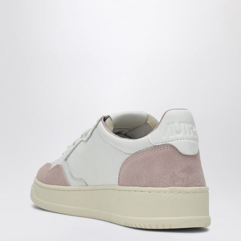 Autry AUTRY Medalist sneakers in white/powder leather and suede