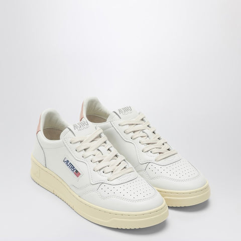 Autry AUTRY White/pink leather Medalist sneakers