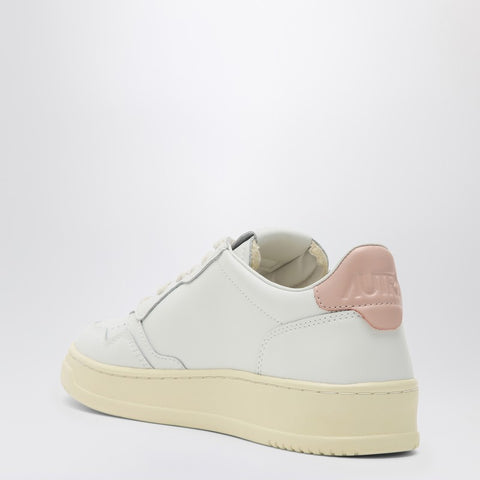 Autry AUTRY White/pink leather Medalist sneakers
