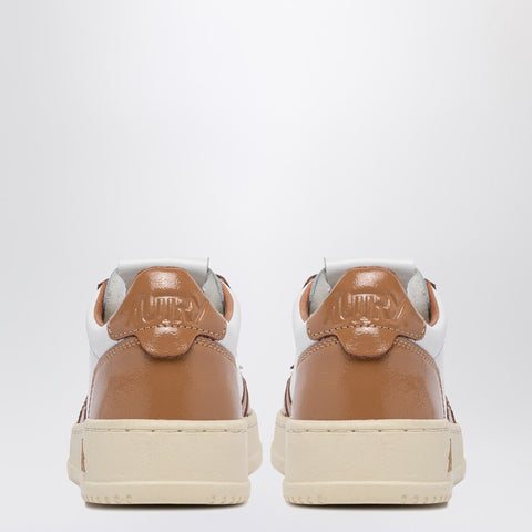 Autry AUTRY White/brown Medalist sneakers