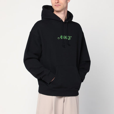 Awake NY Awake NY Black cotton sweatshirt with logo