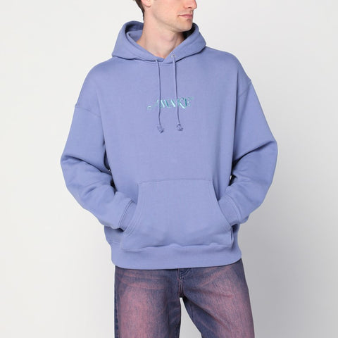 Awake NY Awake NY Lilac cotton sweatshirt with logo