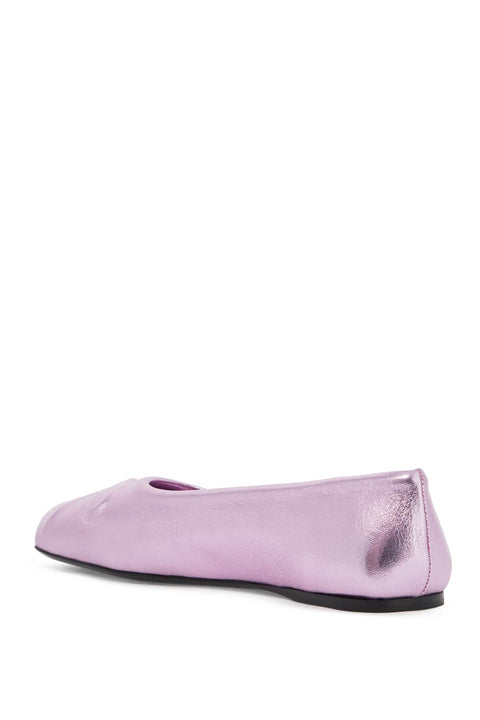 Marni Marni "metallic leather little bow baller