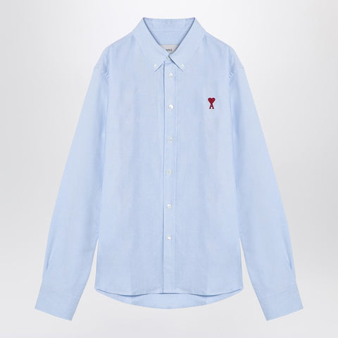 Ami Paris Ami Paris Light blue Ami de Coeur shirt