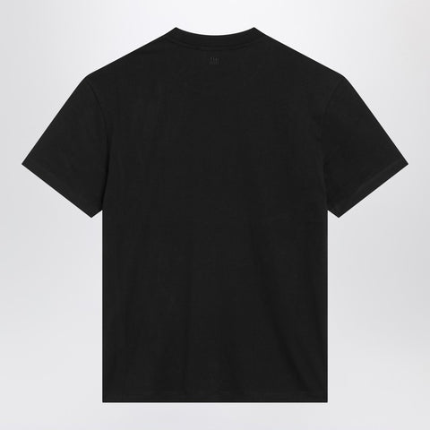 Ami Paris Ami Paris Black Ami De Coeur T-shirt